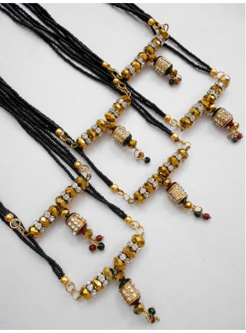 Meenakari Mangalsutra (6 Pcs)